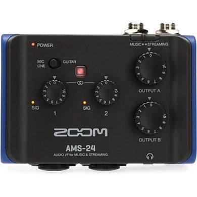 Фото товару Аудіоінтерфейс Zoom AMS-24