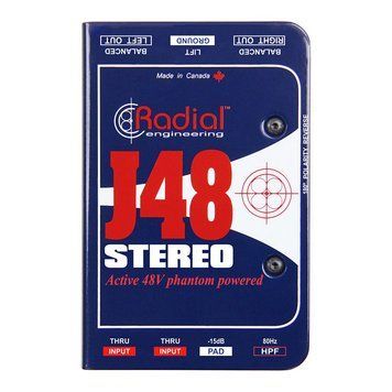 Ди-бокс Radial J48 Stereo