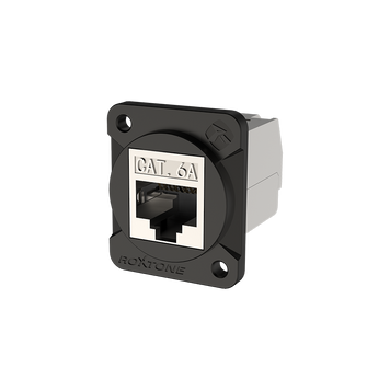 Разъём Roxtone RAD-C6A-IDC-B RJ 45 панельный