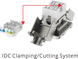 Роз'єм Roxtone RAD-C6A-IDC-B RJ 45 панельний