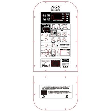 Автономная акустика NGS Premium BS-505FX 15", 250Вт