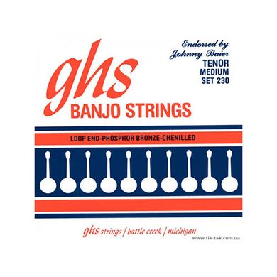Струны для банджо GHS 230 4-String