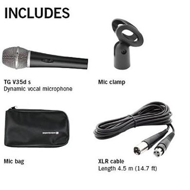 Набір: мікрофон, стійка, кабель Beyerdynamic TG V35d s MIC SET