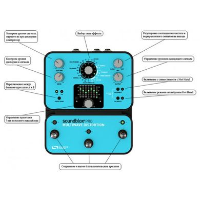 Гітарний процесор ефектів SOURCE AUDIO SA140 Soundblox Pro Multiwave Distortion